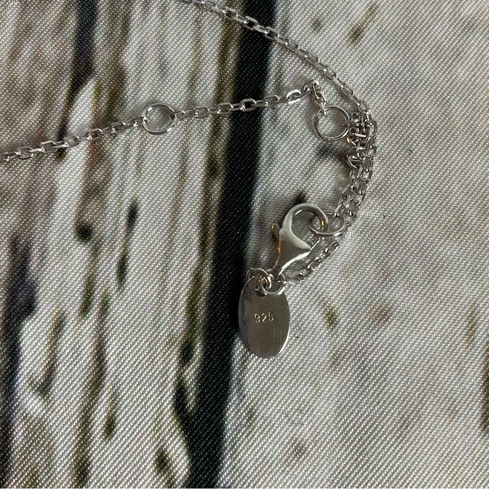 Elda & Co Sterling Silver .925 Heart Necklace Love You To The Moon And Back Gift - Picture 4 of 5